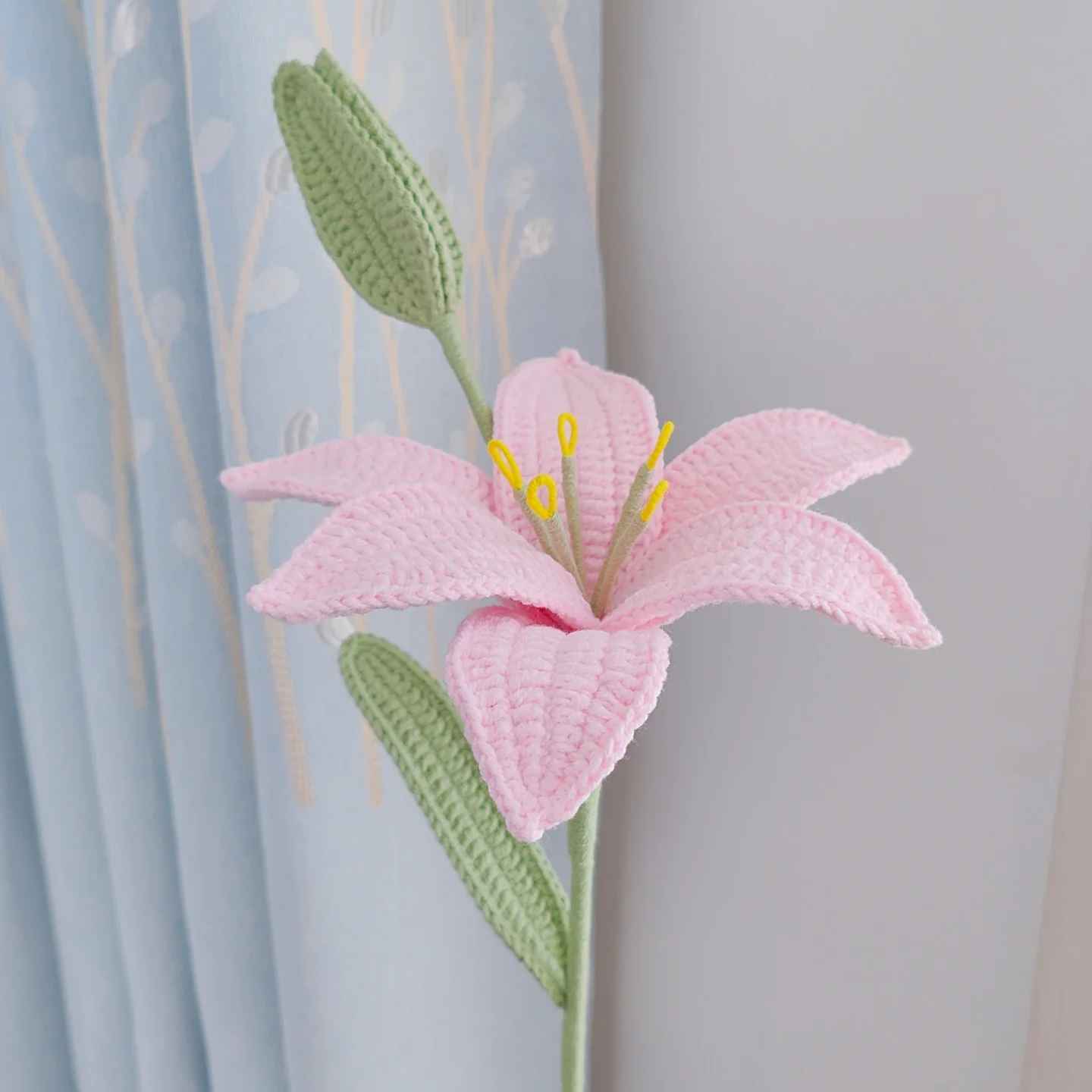 Chart móc hoa huệ - noble flowers crochet chart