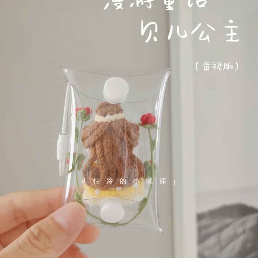 Chart móc Công chúa Belle - Người đẹp và quái vật - Free crochet Bella Princess -  Beauty and the Beast pattern