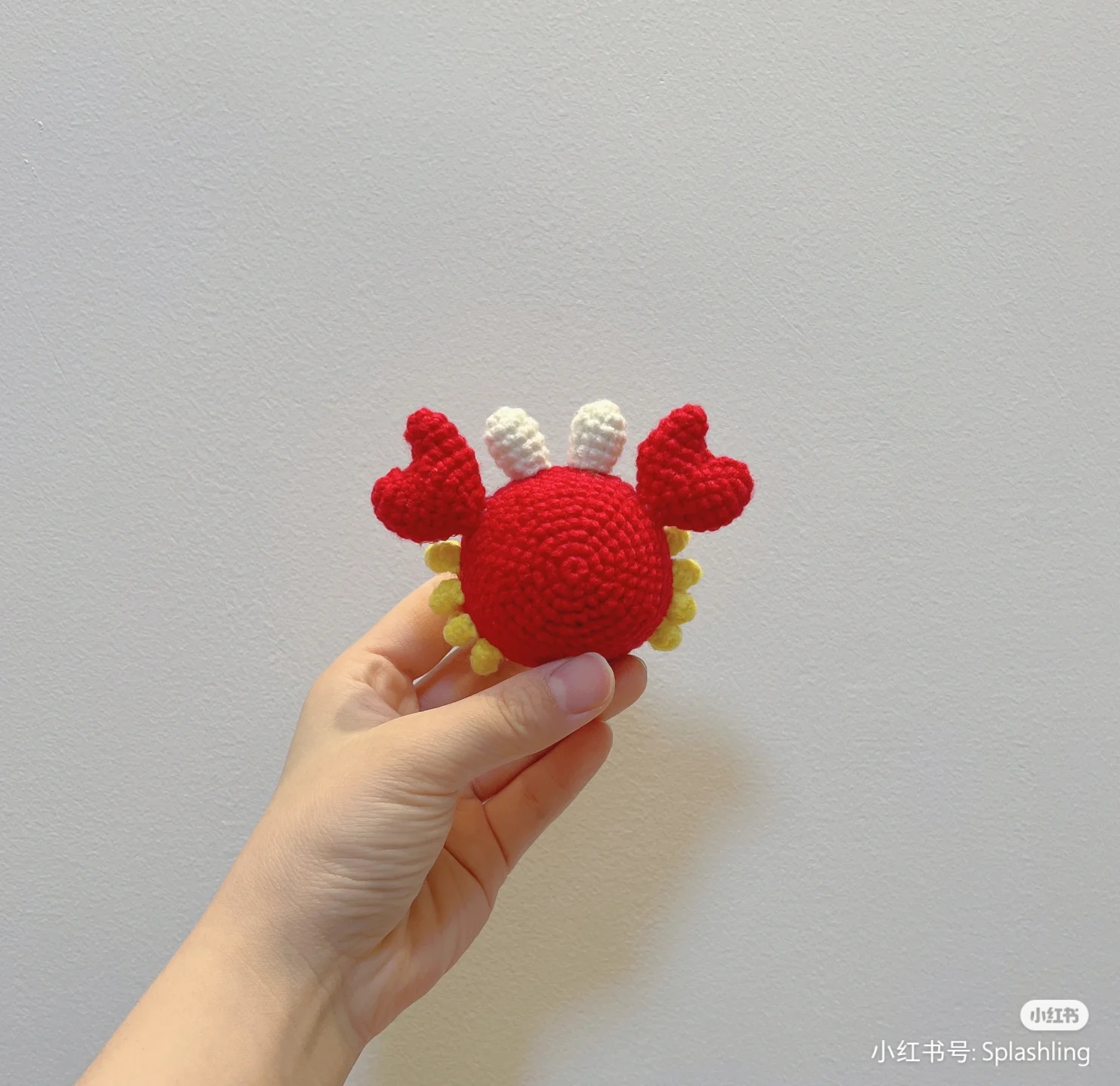 Chart móc bánh bao cự giải 12 cung hoàng đạo- Cancer dumpling - 12 zodiac signs crochet pattern